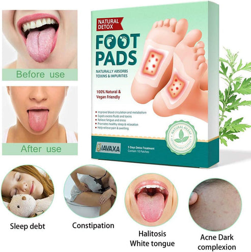 Fitpiick Deep Cleansing Natural Herbs Patches for Internal Toxin Removal, Weight loss & Better Sleep Cycle